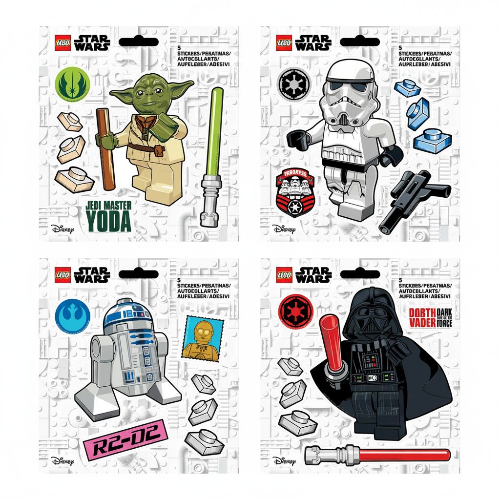 53803P LEGO® STAR WARS™ Sticker Assortment Classic