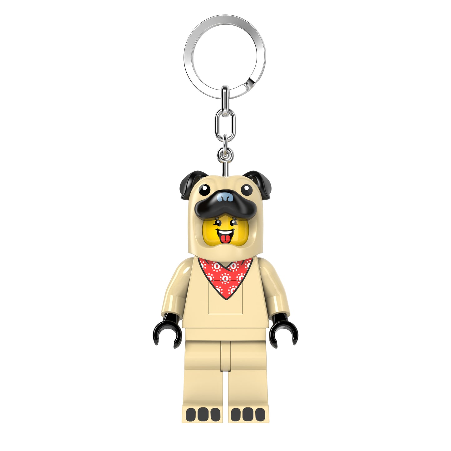 LEGO® Minifigures™ Keychain Light Pug