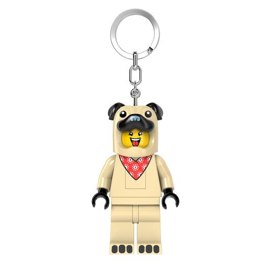 LEGO® Minifigures™ Keychain Light Pug