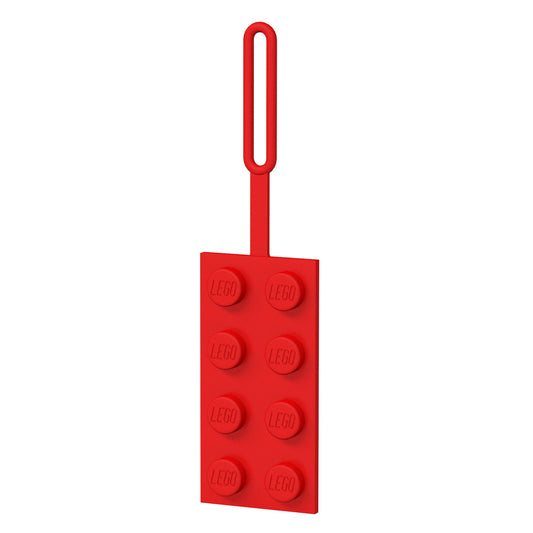 LEGO® Bag Tag 2x4 Red