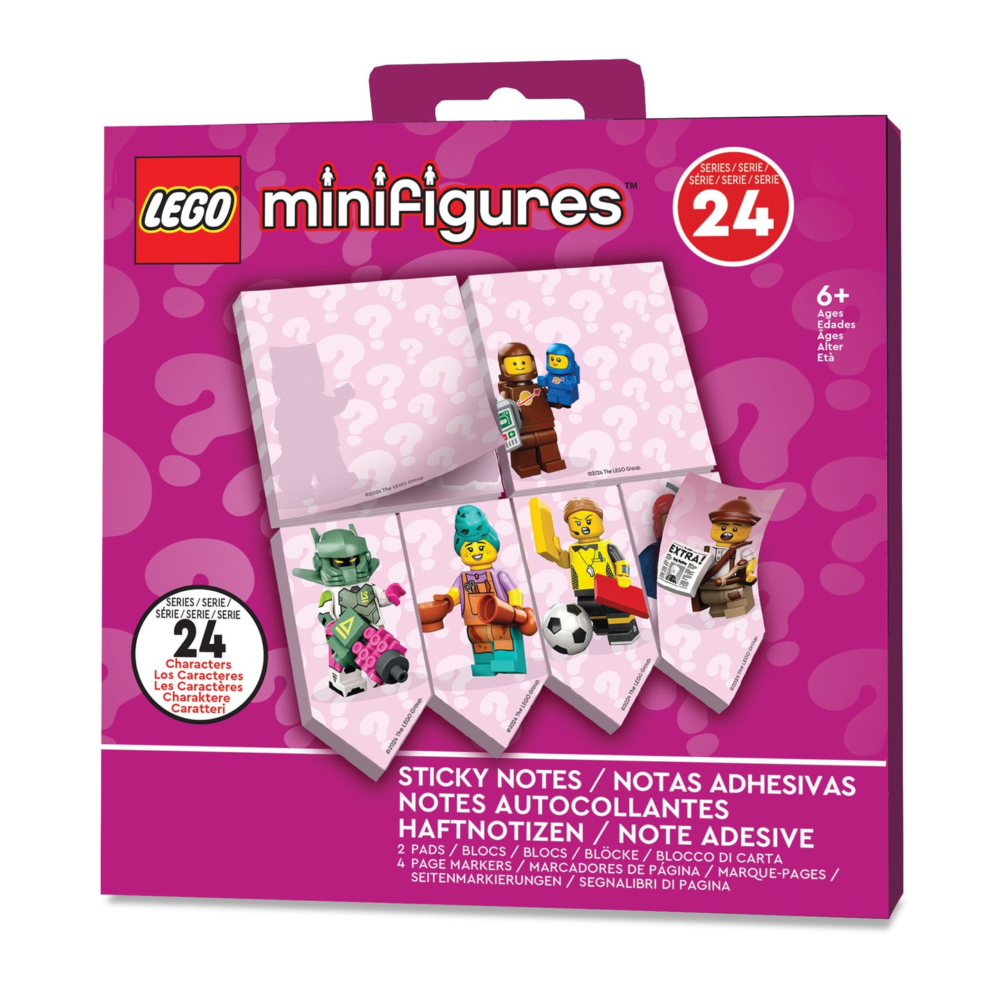 LEGO® Minifigures™ Sticky Notes Series 24-EUDR