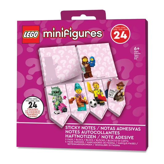 LEGO® Minifigures™ Sticky Notes Series 24-EUDR