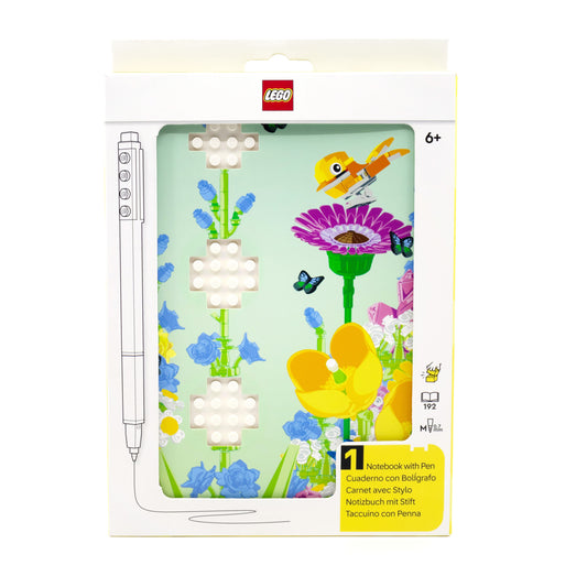 LEGO® Reclaim & Recycle Notebook and Gel Pen Botanical-EUDR