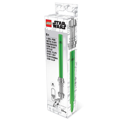 LEGO® STAR WARS™ Lightsaber™ Gel Pen with Clip Lime