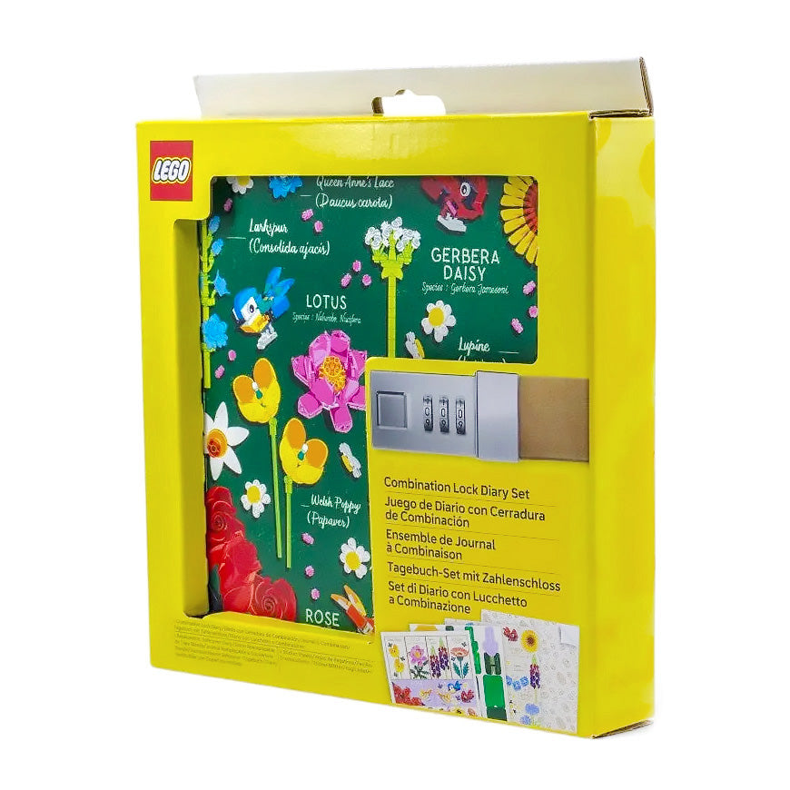 LEGO® Combination Lock Diary Set Botanical-EUDR