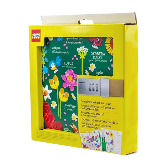 LEGO® Combination Lock Diary Set Botanical-EUDR