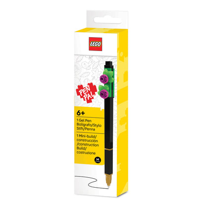 LEGO® Pen Pal Gel Pen with Building Toy Botanicals Purple