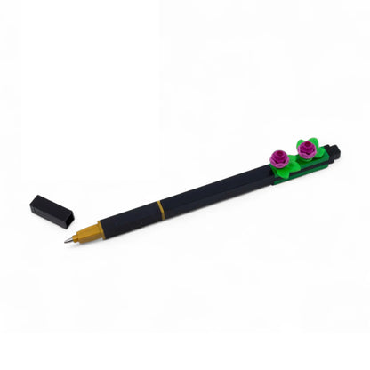 LEGO® Pen Pal Gel Pen with Building Toy Botanicals Purple