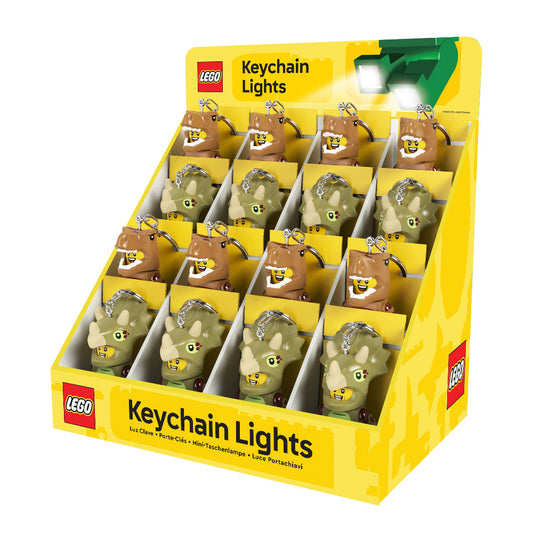 LEGO® Minifigures™Keychain Light CDU 16 Piece Dinosaurs