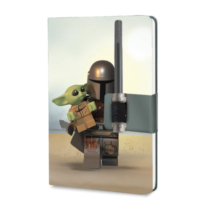 LEGO® STAR WARS™ The Mandalorian™ Notebook & DARKSABER™ Gel Pen-EUDR