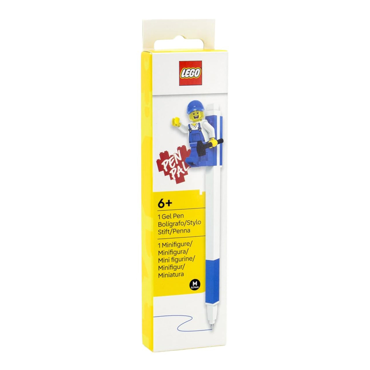 LEGO® Pen Pal Gel Pen with Minifigure Blue