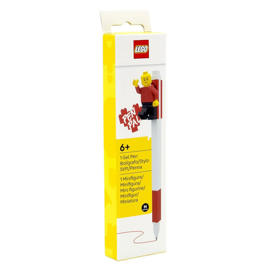 LEGO® Pen Pal Gel Pen with Minifigure Red