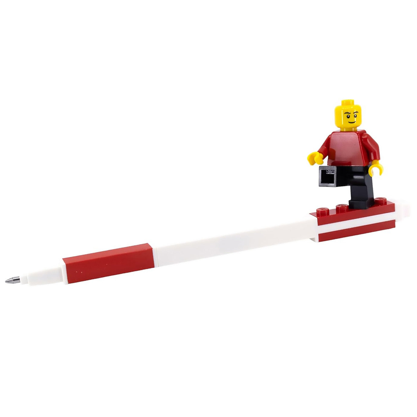 LEGO® Pen Pal Gel Pen with Minifigure Red