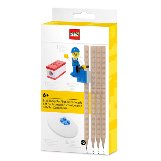 LEGO® Pencil Set with Minifigure