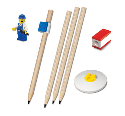 LEGO® Pencil Set with Minifigure