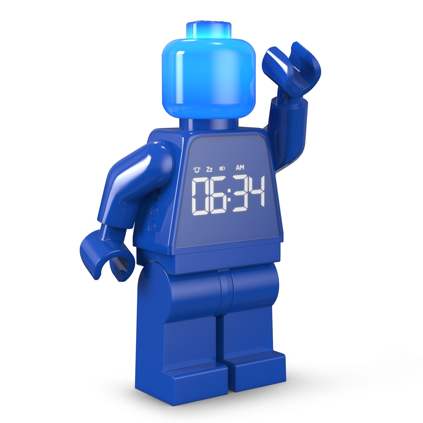 LEGO® TIME by IQHK Alarm Clock Minifigure Blue
