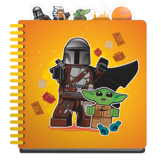 LEGO® STAR WARS™ The Mandalorian™ Tab Notebook Mandolorian™ Family -EUDR