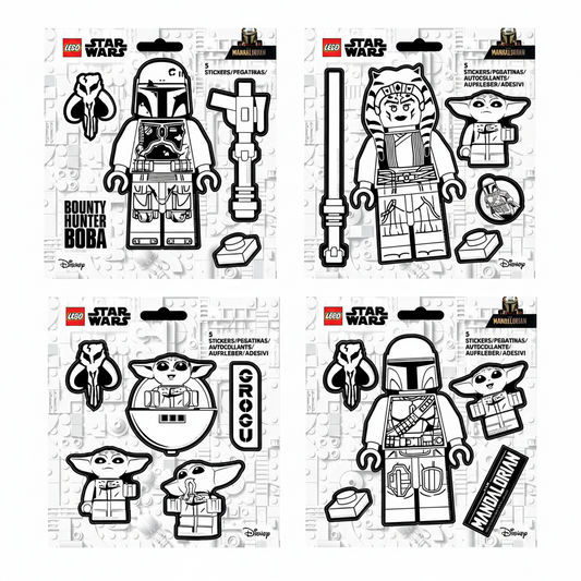 53807P LEGO® STAR WARS™ The Mandalorian™ Sticker Assortment White