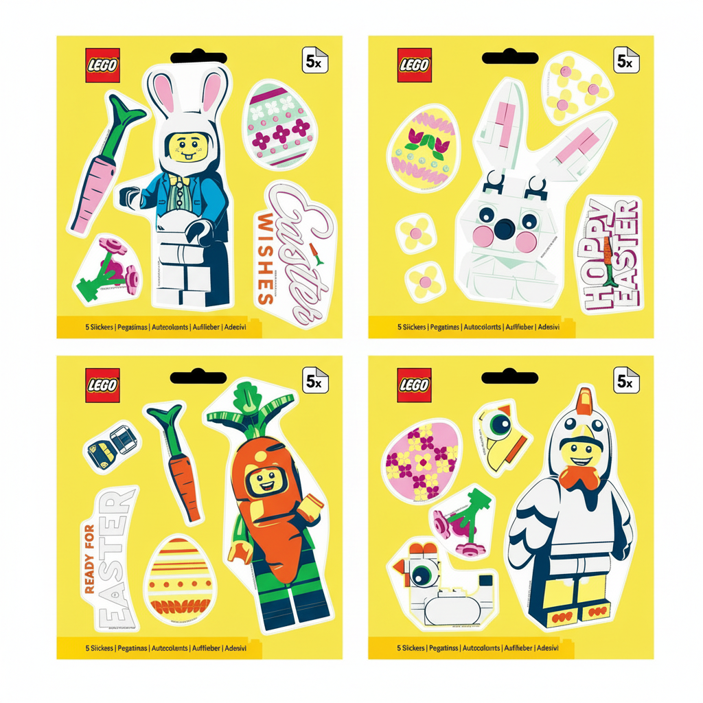 53860P LEGO® Easter Sticker Assortment
