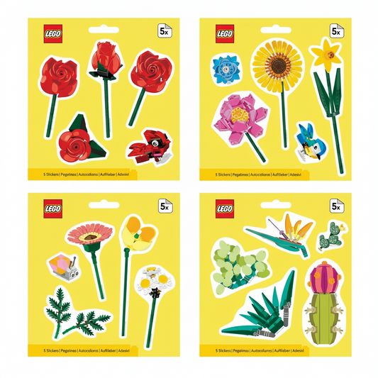 53861P LEGO® Botanicals™ Sticker Assortment