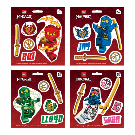53862P LEGO® NINJAGO® Sticker Assortment