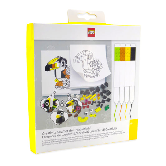 LEGO® Stationery Creativity Set with Building Toy Animal 3-1 (International)-EUDR