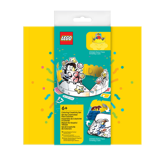 LEGO® Minifigures™ Coloring Creativity Set Birthday