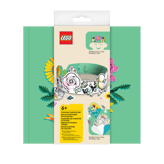 LEGO® Minifigures™ Coloring Creativity Set Botanical