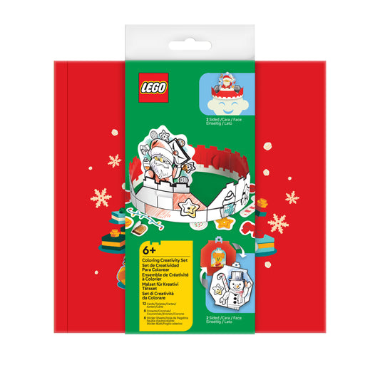 LEGO® Minifigures™ Coloring Creativity Set Holiday
