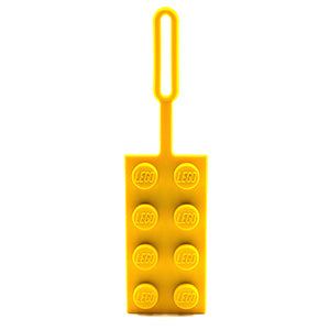 LEGO® Bag Tag 2x4 Yellow