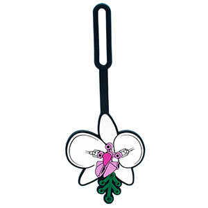 LEGO® Bag Tag Orchid