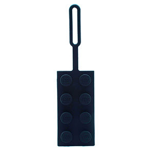 LEGO® Bag Tag 2x4 Black