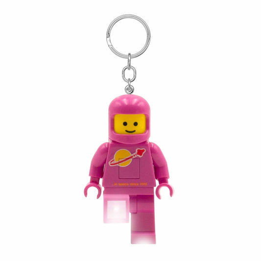 LEGO® Minifigures™ Keychain Light Spaceman Pink