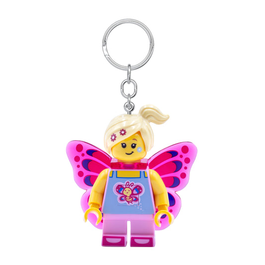 LEGO® Minifigures™ Keychain Light Butterfly Girl