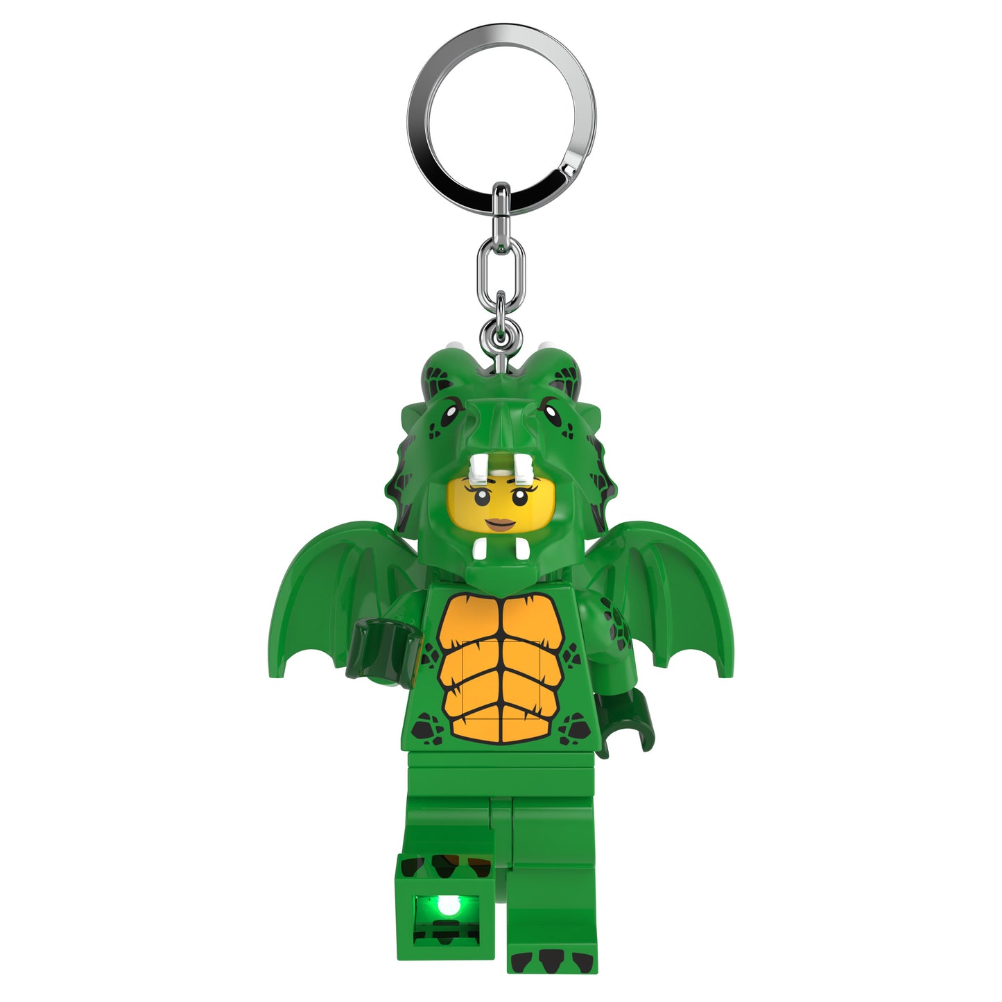 LEGO® Minifigures™ Keychain Light Green Dragon Girl