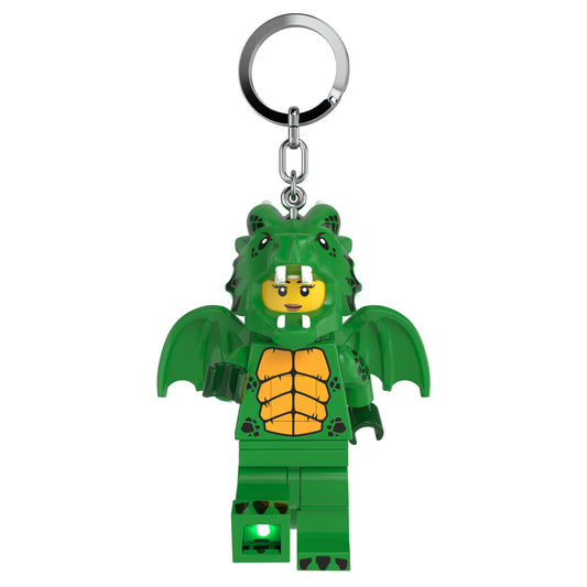 LEGO® Minifigures™ Keychain Light Green Dragon Girl