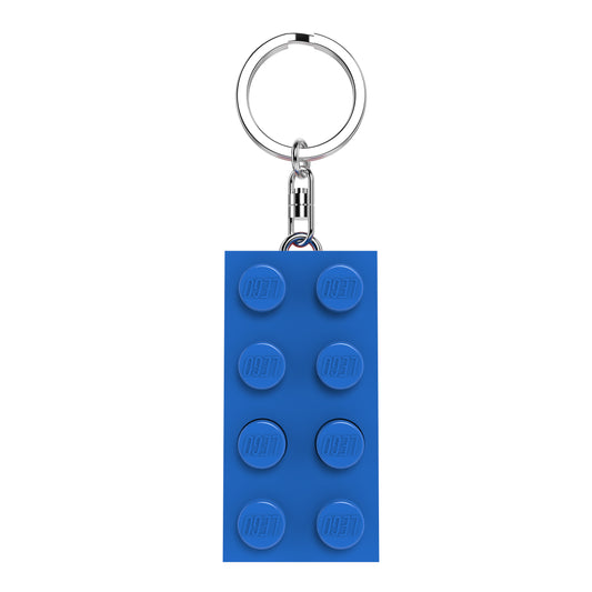 LEGO® 2x4 Keychain Light Blue