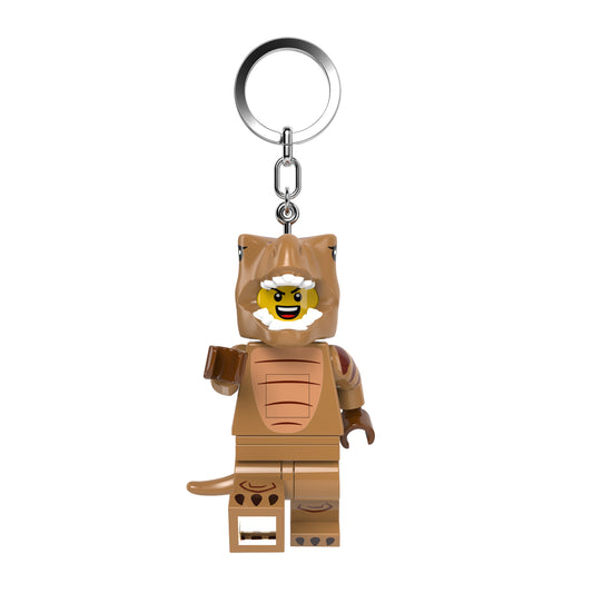 LEGO® Minifigures™ Keychain Light T-Rex Guy