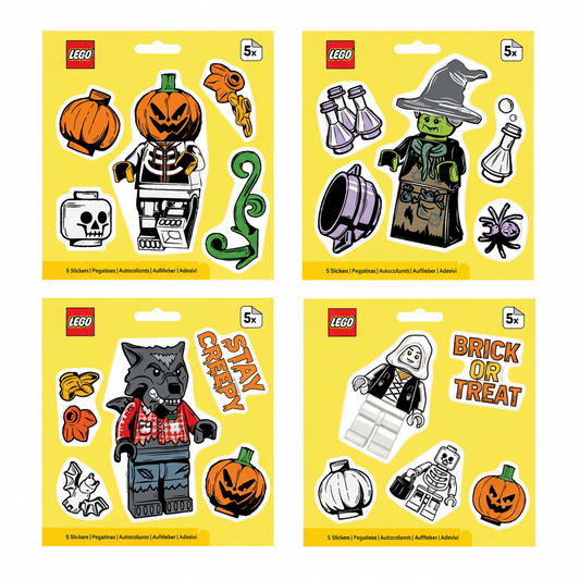 53859P LEGO® Sticker Halloween Assortment
